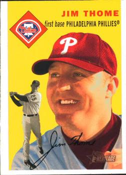 2003 Topps Heritage #190 Jim Thome Front