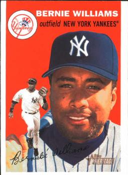 2003 Topps Heritage #317 Bernie Williams Front
