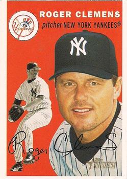 2003 Topps Heritage #54 Roger Clemens Front