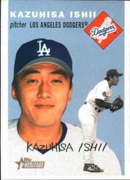 2003 Topps Heritage #50 Kazuhisa Ishii Front