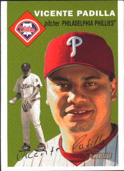 2003 Topps Heritage #8 Vicente Padilla Front