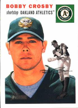 2003 Topps Heritage #9 Bobby Crosby Front