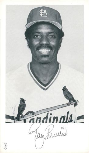 1986 St. Louis Cardinals Photocards #NNO Ray Burris Front