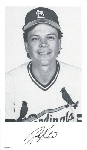 1987 St. Louis Cardinals Photocards #NNO Rick Horton Front