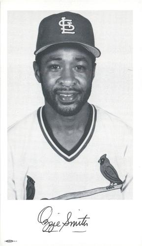 1987 St. Louis Cardinals Photocards #NNO Ozzie Smith Front