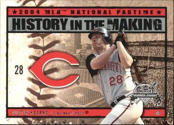 2004 Fleer National Pastime - History in the Making #21HM Austin Kearns Front