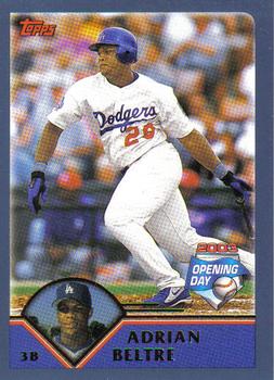 2003 Topps Opening Day #158 Adrian Beltre Front