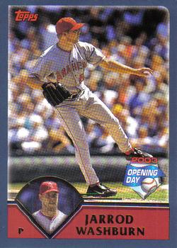 2003 Topps Opening Day #2 Jarrod Washburn Front