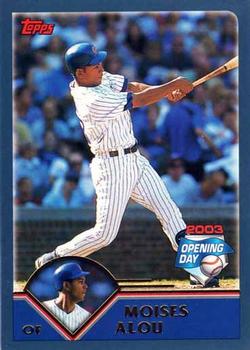 2003 Topps Opening Day #7 Moises Alou Front