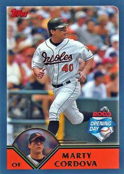 2003 Topps Opening Day #9 Marty Cordova Front