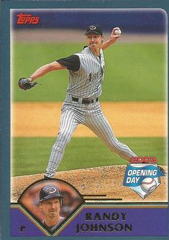 2003 Topps Opening Day #30 Randy Johnson Front