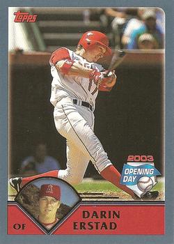 2003 Topps Opening Day #42 Darin Erstad Front