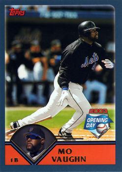 2003 Topps Opening Day #86 Mo Vaughn Front