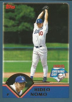 2003 Topps Opening Day #92 Hideo Nomo Front