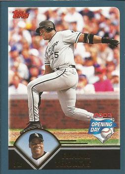 2003 Topps Opening Day #99 Frank Thomas Front