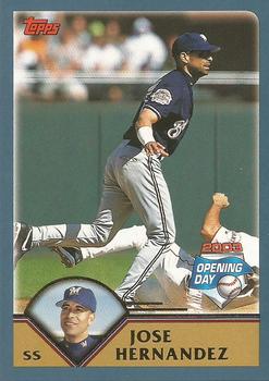 2003 Topps Opening Day #116 Jose Hernandez Front