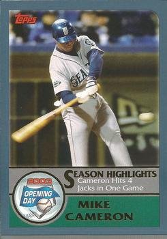 2003 Topps Opening Day #160 Mike Cameron Front