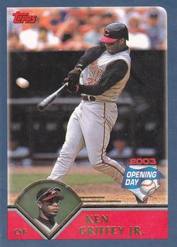 2003 Topps Opening Day #5 Ken Griffey Jr. Front