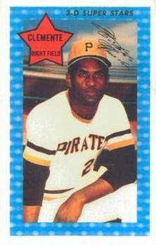 1971 Kellogg's 3-D Super Stars - XOGRAPH (Missing Copyright Year) #5 Roberto Clemente Front