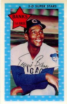 1971 Kellogg's 3-D Super Stars - XOGRAPH (Missing Copyright Year) #50 Ernie Banks Front