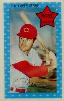 1971 Kellogg's 3-D Super Stars - XOGRAPH (Missing Copyright Year) #65 Pete Rose Front