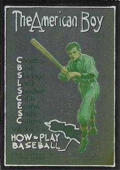 1995 Comic Images Phil Rizzuto's Baseball: The National Pastime - Diamond Covers #1 The American Boy, May, 1912 Front