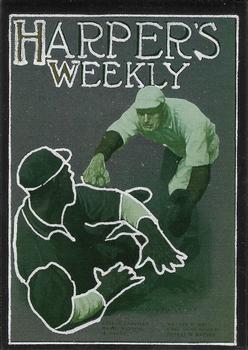 1995 Comic Images Phil Rizzuto's Baseball: The National Pastime - Diamond Covers #2 Harper's Weekly, August, 1913 Front