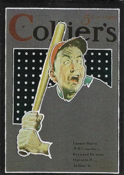 1995 Comic Images Phil Rizzuto's Baseball: The National Pastime - Diamond Covers #3 Collier's, April, 1934 Front