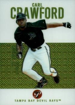 2003 Topps Pristine #23 Carl Crawford Front