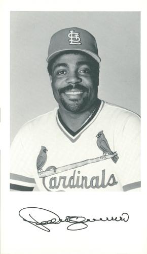 1989 St. Louis Cardinals Photocards #NNO Pedro Guerrero Front