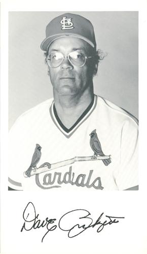 1989 St. Louis Cardinals Photocards #NNO Dave Ricketts Front