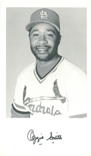 1989 St. Louis Cardinals Photocards #NNO Ozzie Smith Front