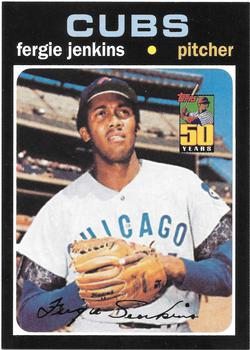 2001 Topps 50th Anniversary Chicago Cubs Reprints #6 Fergie Jenkins Front