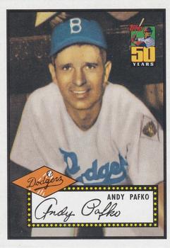2001 Topps 50th Anniversary Chicago Cubs Reprints #8 Andy Pafko Front