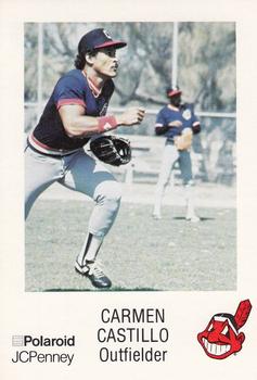 1985 Polaroid/JCPenney Cleveland Indians #NNO Carmen Castillo Front