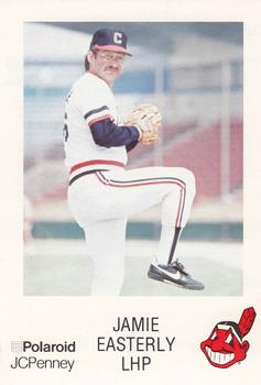 1985 Polaroid/JCPenney Cleveland Indians #NNO Jamie Easterly Front