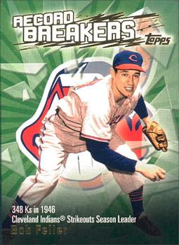 2003 Topps - Record Breakers (Series Two) #RB-BF Bob Feller Front