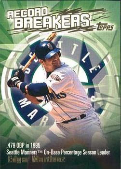 2003 Topps - Record Breakers (Series Two) #RB-EM Edgar Martinez Front
