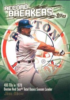 2003 Topps - Record Breakers (Series Two) #RB-JR Jim Rice Front