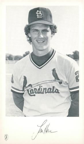 1980 St. Louis Cardinals #NNO Tom Herr Front