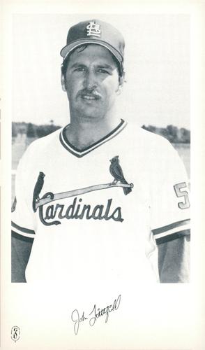 1980 St. Louis Cardinals #NNO John Littlefield Front