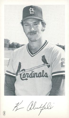 1980 St. Louis Cardinals #NNO Ken Oberkfell Front