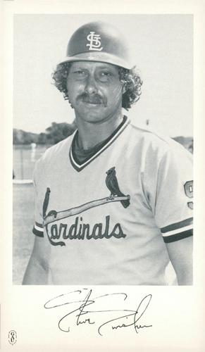 1980 St. Louis Cardinals #NNO Steve Swisher Front