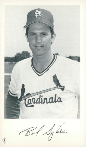1980 St. Louis Cardinals #NNO Bob Sykes Front