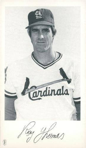 1980 St. Louis Cardinals #NNO Roy Thomas Front