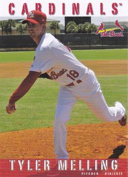 2015 Grandstand Palm Beach Cardinals #NNO Tyler Melling Front