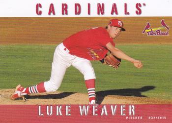 2015 Grandstand Palm Beach Cardinals #NNO Luke Weaver Front