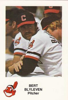 1982 Cleveland Indians #NNO Bert Blyleven Front