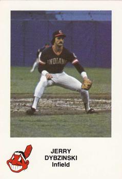1982 Cleveland Indians #NNO Jerry Dybzinski Front