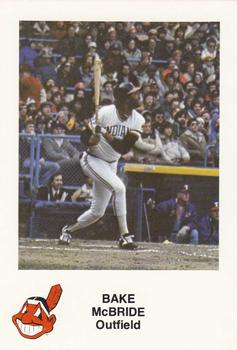 1982 Cleveland Indians #NNO Bake McBride Front